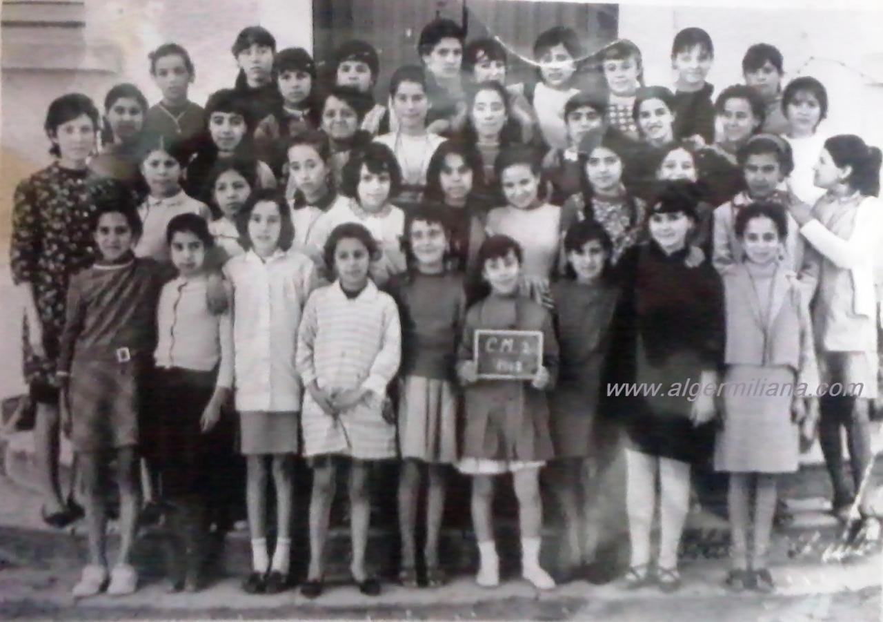 CM2 à l'ecole maternelle Atika MAZARI