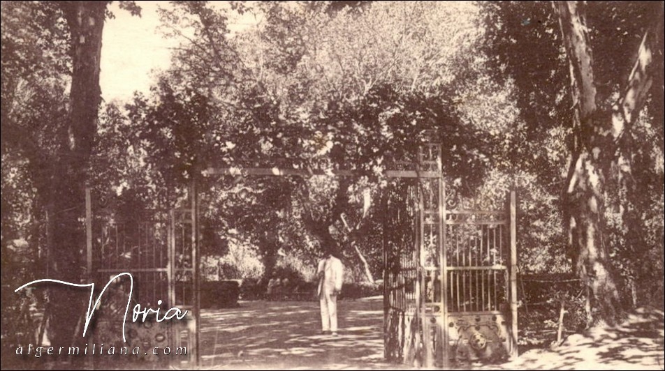 L'entrée du Jardin