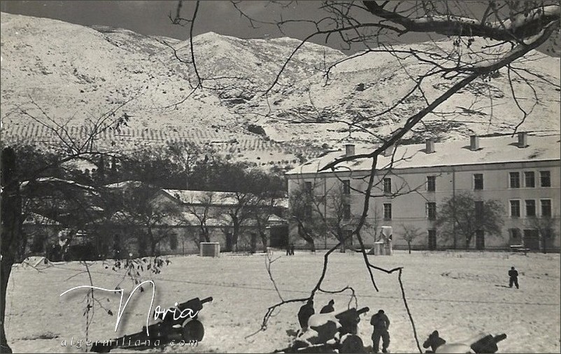 La Caserne enneigée