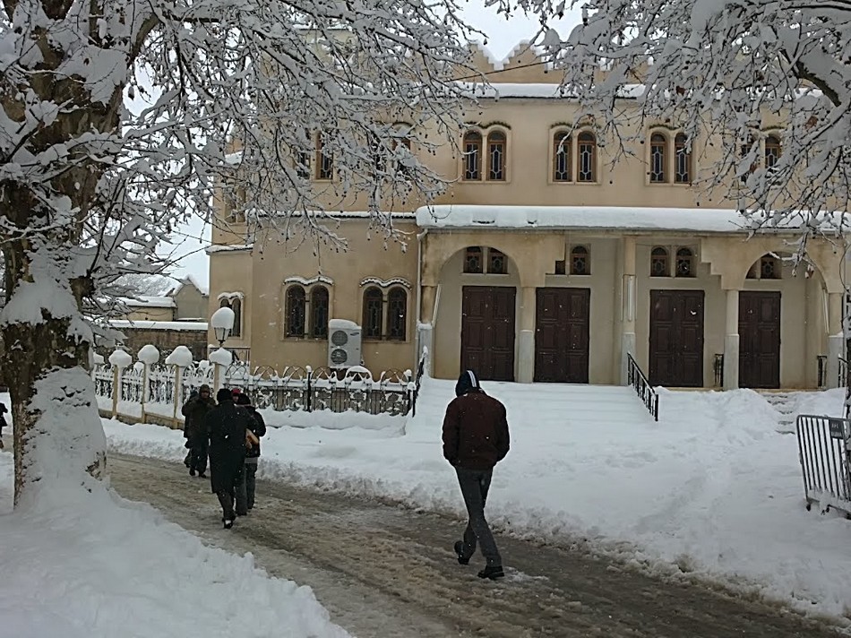 Miliana sous la neige