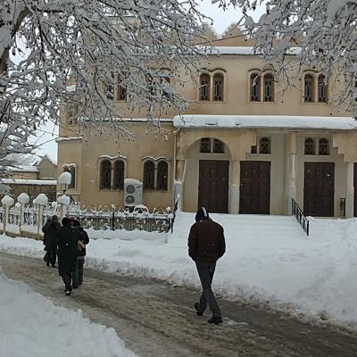 Miliana sous la neige