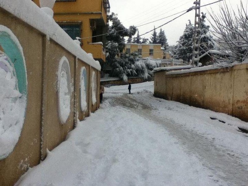 Miliana sous la neige