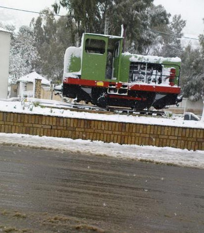 Miliana sous la neige