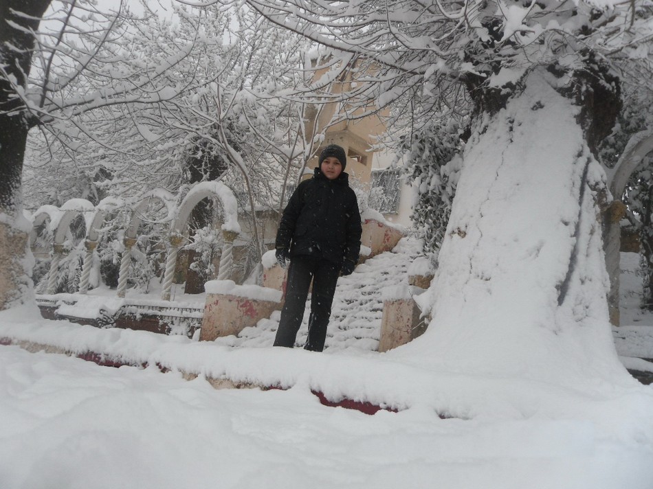 Miliana sous la neige