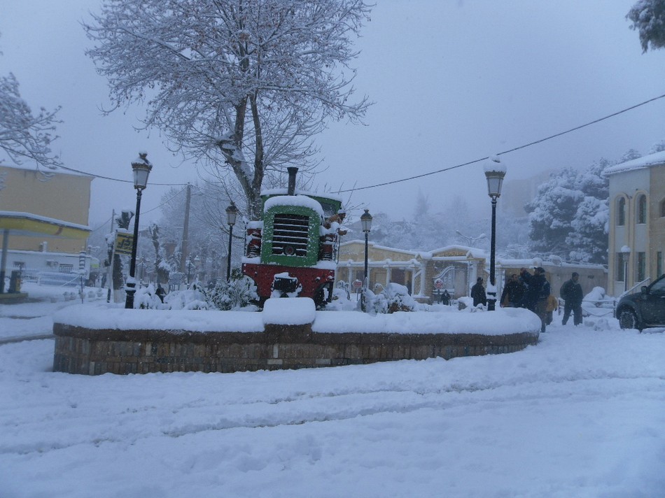 Miliana sous la neige