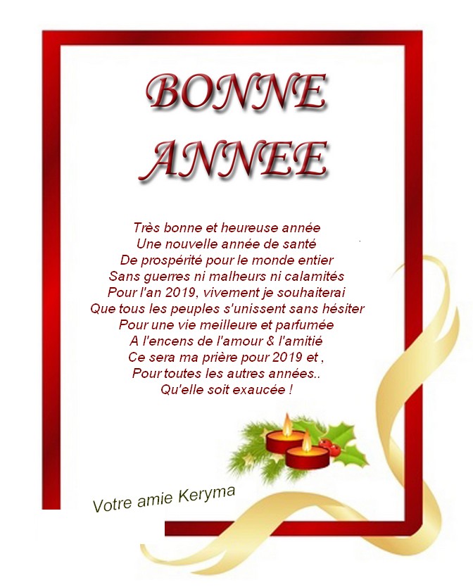 Bonne annee