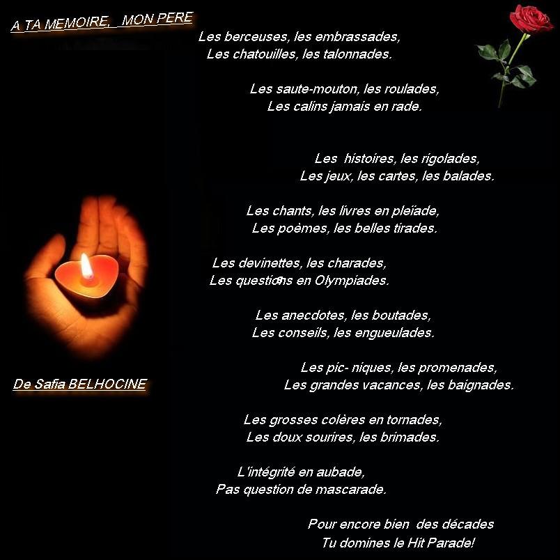 Á TA MÉMOIRE, MON PÈRE