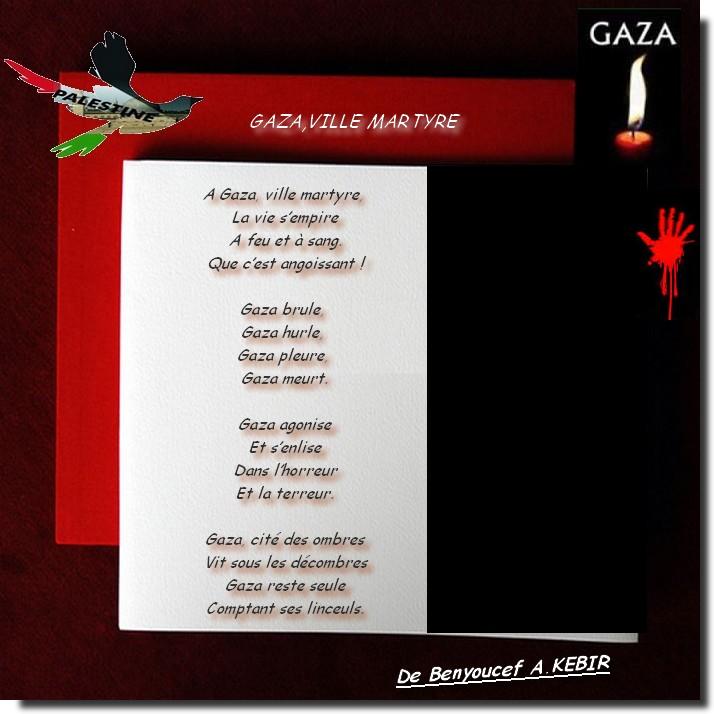 Gaza ville martyre