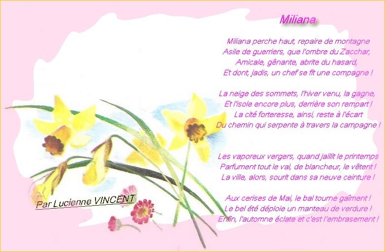 Miliana lucienne vincent