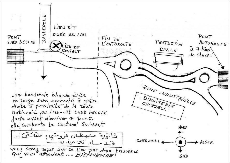 Plan itinéraire Rocher-Blanc